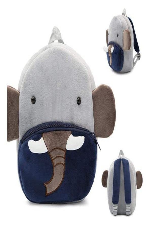 Delicado Toddler Preschool Kids Backpack for School Nursery Picnic Travelling Bag for Baby Girl Boy Age 1-5 Years (Elephant) - Image 2